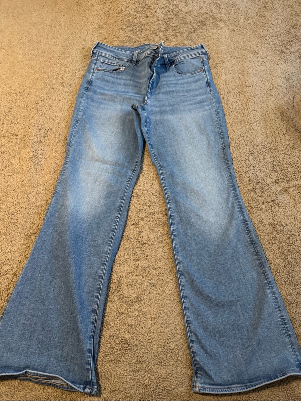 American Eagle Outfitters Light Blue Bootcut Jeans
